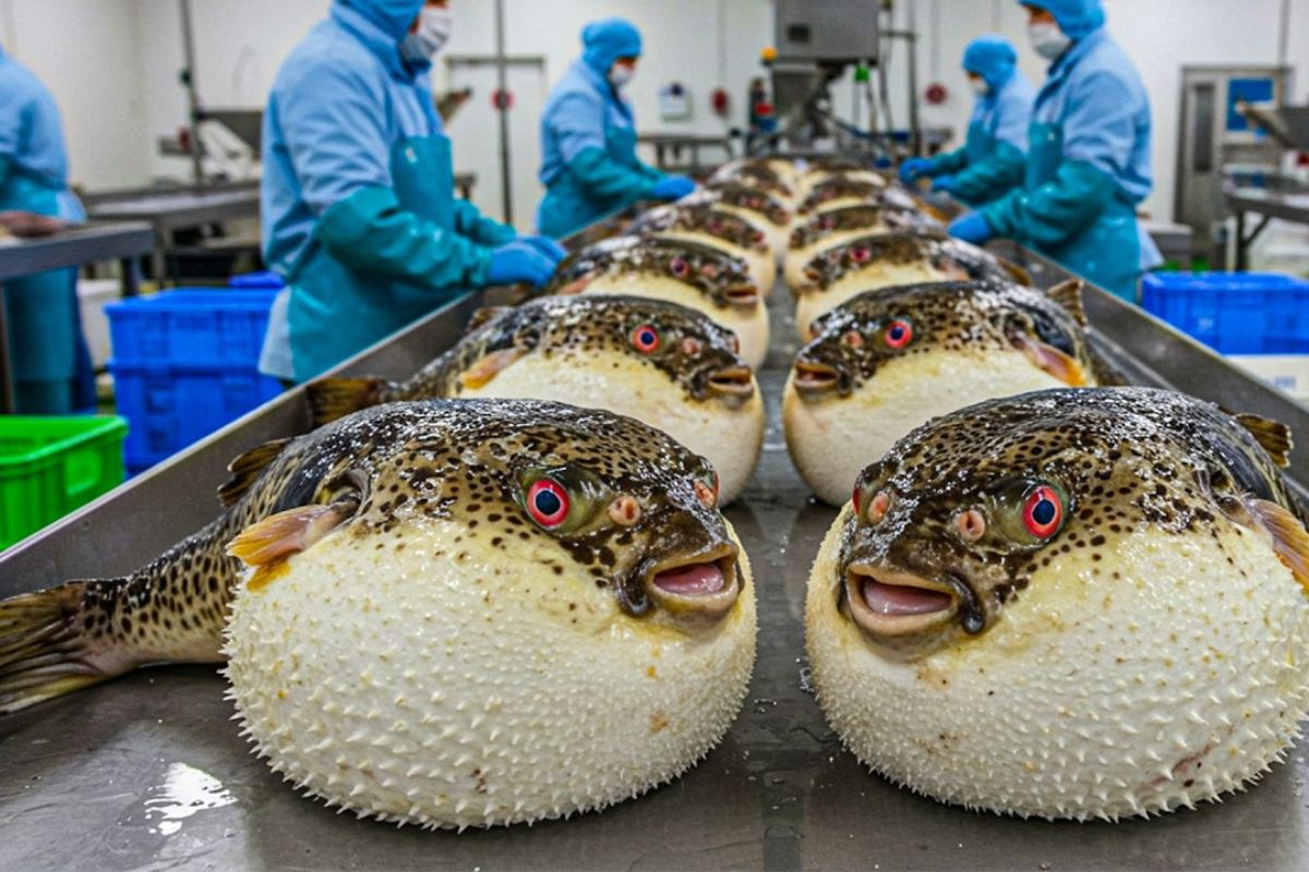 Como o baiacu japonês deixou de ser vilão venenoso e virou estrela da aquicultura em 2025, com fazendas marítimas, controle de toxinas e carne premium certificada no Japão