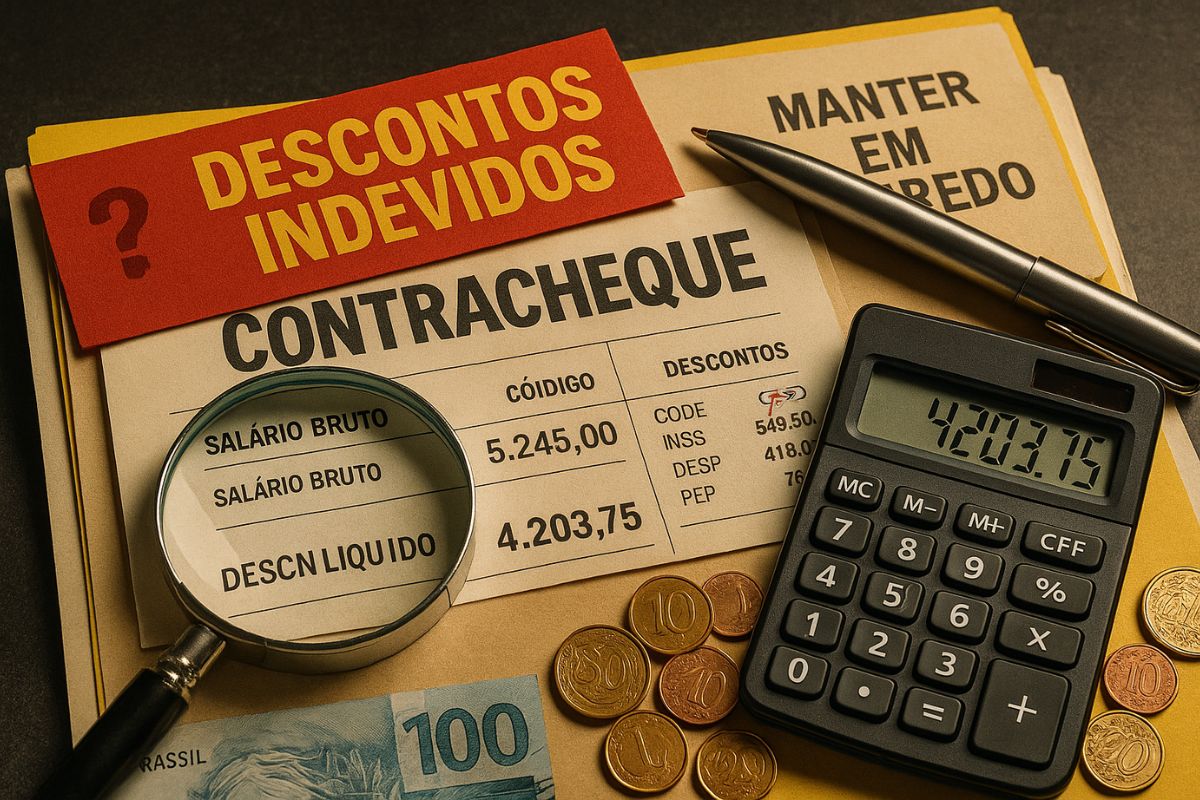 Entenda como o holerite e o contracheque, junto da folha de pagamento, revelam salário bruto, salário líquido, descontos indevidos e ajudam a proteger seus direitos.