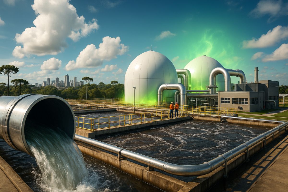 Maior obra de saneamento do Sul em Curitiba moderniza a ETE Atuba Sul, amplia o tratamento de esgoto, usa biogás e beneficia 1 milhão de moradores.