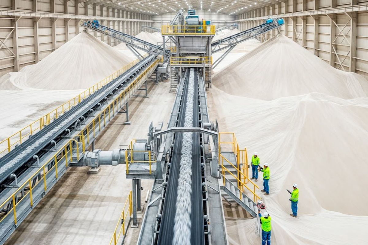 Com consumo global acima de 50 bilhões de toneladas, mostramos como Dubai cria praias artificiais bilionárias usando areia artificial, conchas trituradas e fragmentos de coral em cada punhado de areia.