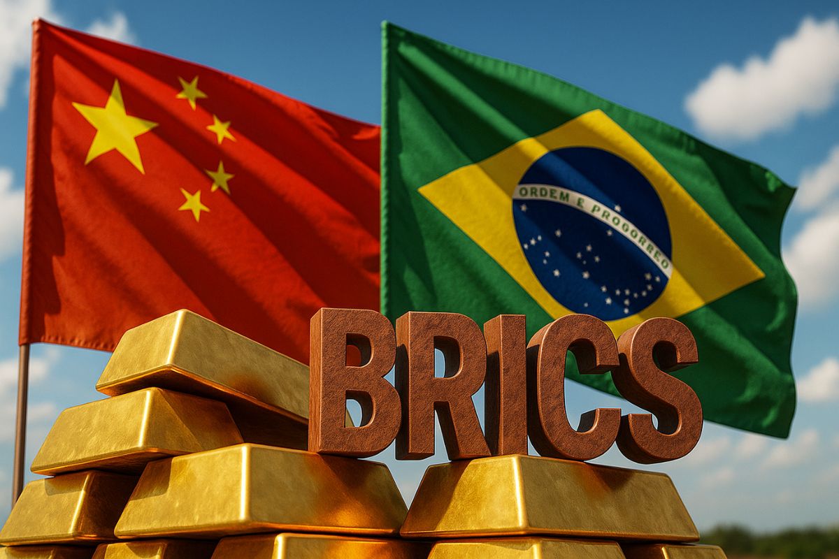 China e BRICS usam ouro físico, Basel III e o corredor do ouro para criar uma alternativa ao dólar e reposicionar o Brasil na disputa financeira global da nova ordem econômica.