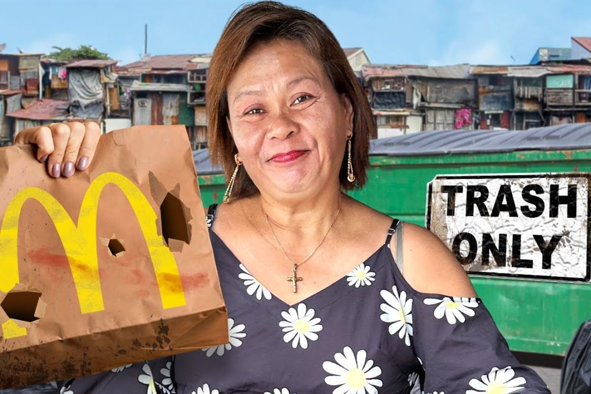 Em Tondo, favela de Manila, Evelyn transforma sobras do McDonald’s em pagpag e mostra como a favela cria renda e esperança em meio à pobreza.