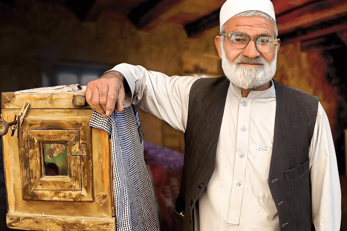 Em Cabul, um fotógrafo mantém viva a arte do retrato com uma câmera centenária feita à mão e sua câmera de caixa, transformando o Afeganistão em cenário de memória histórica única