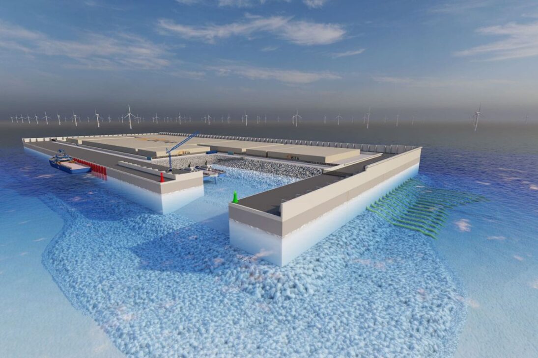 La isla de energía belga en el Mar del Norte concentra energía eólica offshore de nuevos parques eólicos y coloca a Bélgica en el centro de la integración eléctrica y la transición energética europea.