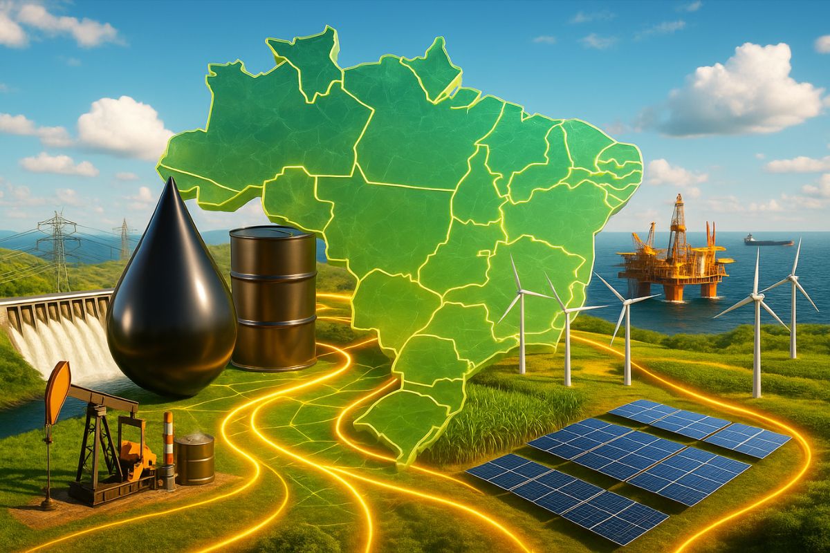 Descubra de onde vem a energia do Brasil. A matriz energética mistura petróleo e fontes renováveis. Veja os dados da matriz elétrica estado por estado.