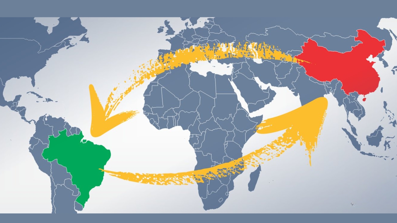 Comércio entre Brasil e China pode ficar mais rápido e barato com o novo sistema que evita intermediários, reduz taxas e cria uma alternativa que preocupa o governo americano
