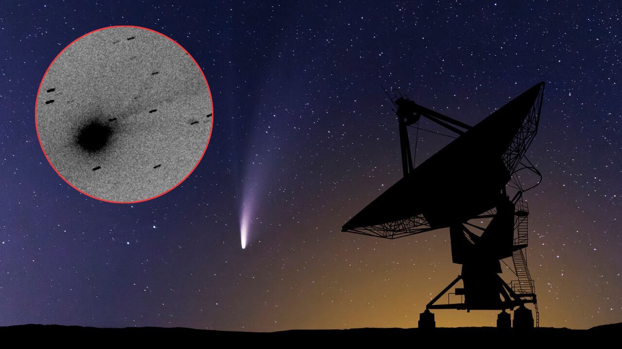 Sinal de rádio detectado do cometa interestelar 3I/ATLAS próximo ao Sol