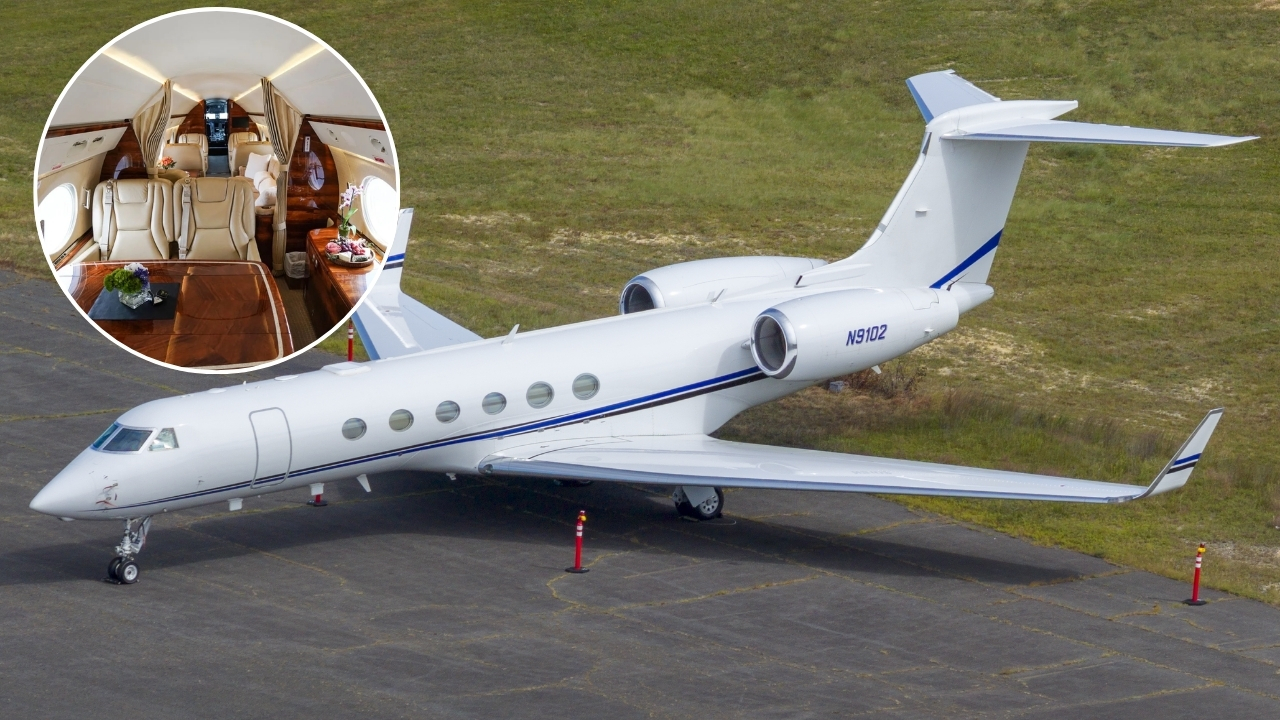 O império aéreo de R$ 258 milhões do dono do Banco Master: Gulfstream, Falcon 7X e Falcon 2000 comprados à vista