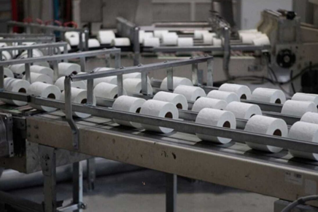 Veja como o papel higiênico nasce da celulose de eucalipto em um processo industrial que transforma troncos em rolo macio, com máquinas gigantes trabalhando em alta velocidade.