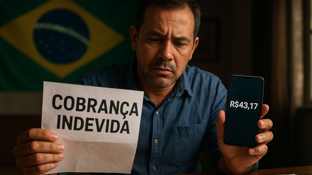 Empresa de telefonia é condenada a R$ 5 mil por cobrança indevida de R$ 43,17 que manteve consumidor negativado por 4 anos