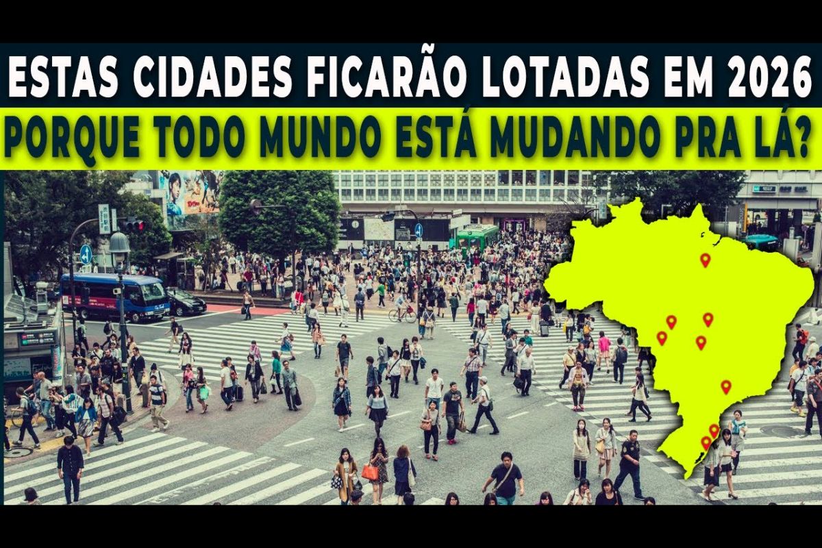 As cidades estão crescendo em ritmo recorde em 2026, impulsionadas pelo crescimento populacional, pela busca por qualidade de vida, por investimentos em infraestrutura urbana e pela força do agronegócio que redefine o mapa econômico brasileiro.