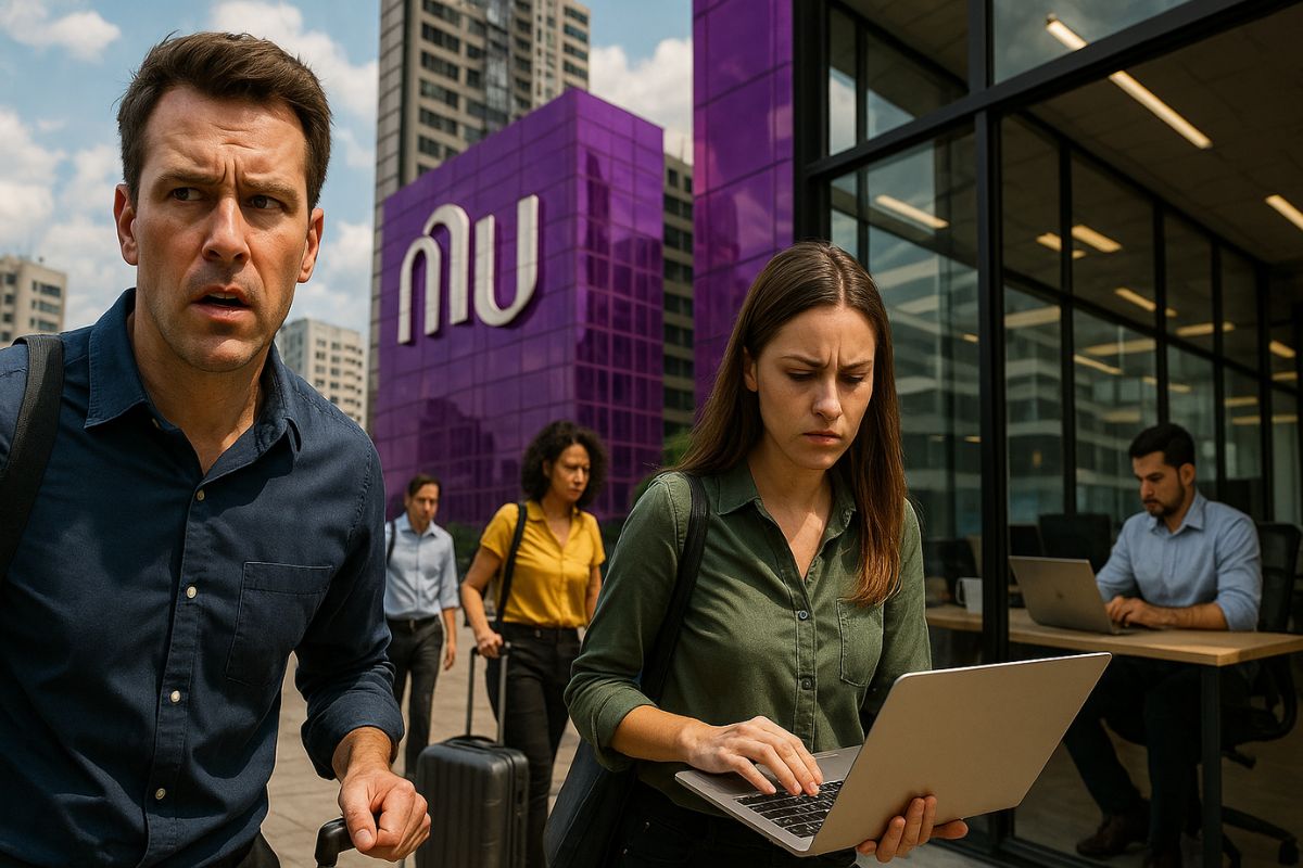 Mudança no regime de trabalho gera crise no Nubank: funcionários divulgam manifesto, relatam punições e exigem acordo coletivo para manter home office.