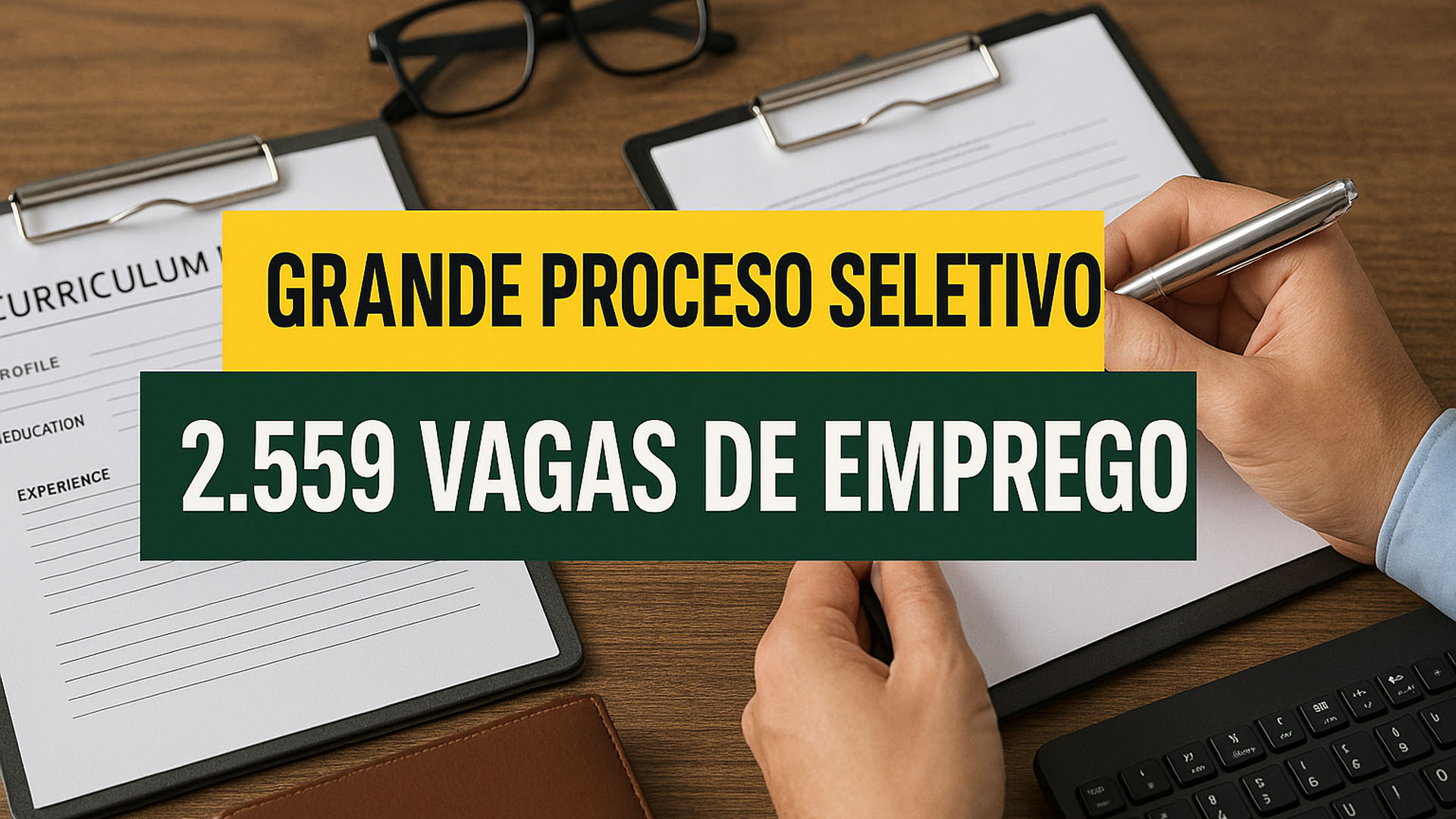 Governo anuncia 2.559 vagas de emprego com salários de até R$ 4,5 mil, para estágio e jovem aprendiz em várias regiões do Rio de Janeiro