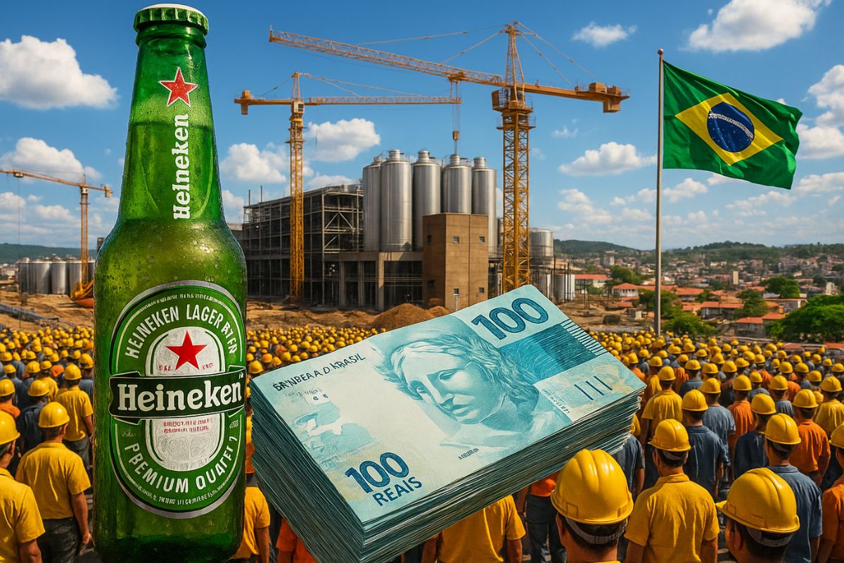 Heineken investe R$ 2,5 bilhões em Minas Gerais; cervejas puro malte ganham escala com Amstel na nova operação.