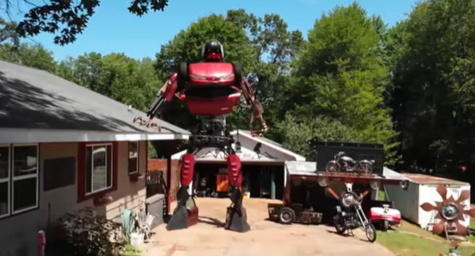 Robô, Metal, Peças de carro