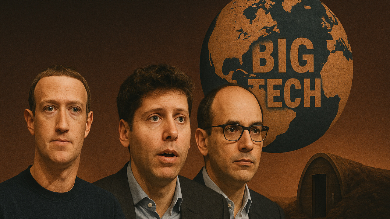 Big techs e medo do futuro: descubra por que líderes tecnológicos estão construindo bunkers e afirmando que a AGI está mais perto.