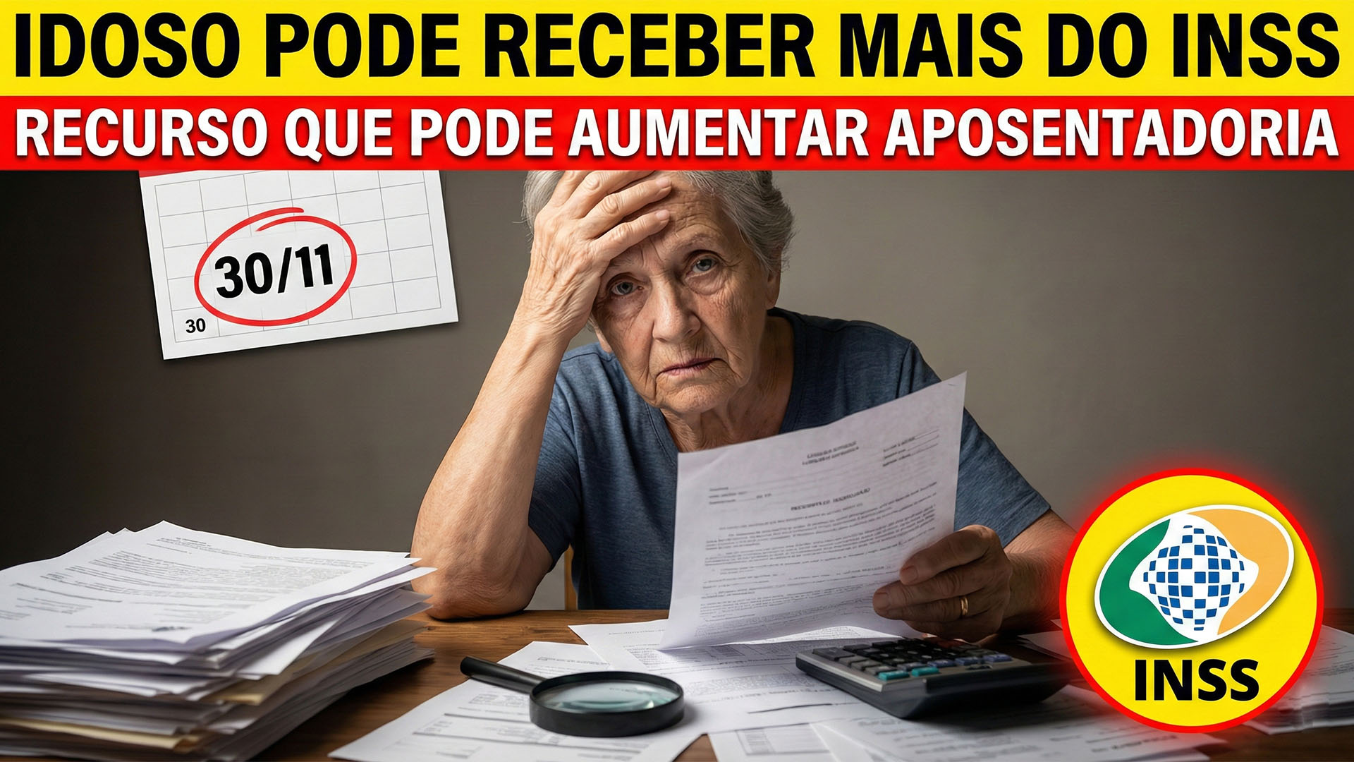 Idoso pode perder dinheiro no INSS sem saber e Órgão pouco conhecido permite contestar de graça decisões erradas e revisar cálculos que reduziram o valor da aposentadoria