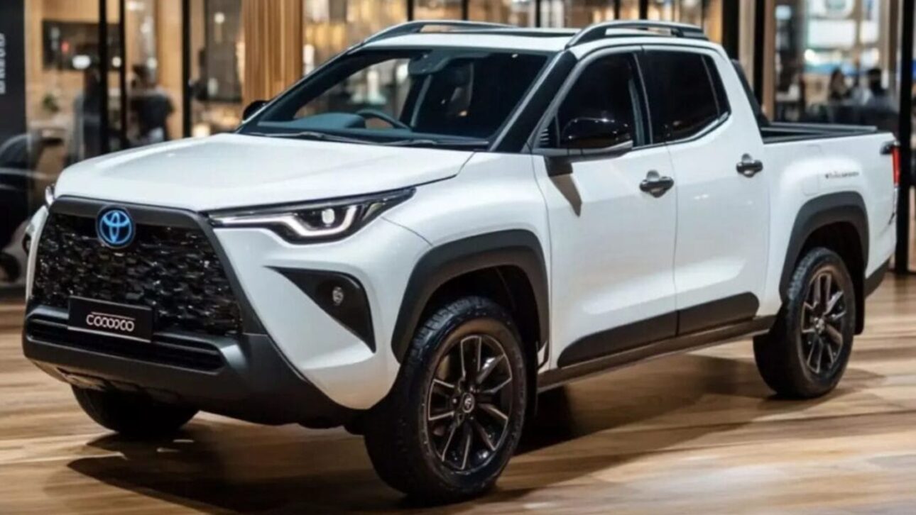 Nueva Toyota Stout debe llegar a Brasil entre 2026 y 2027 con motor híbrido flex, producción nacional y foco en rivalizar Fiat Toro.