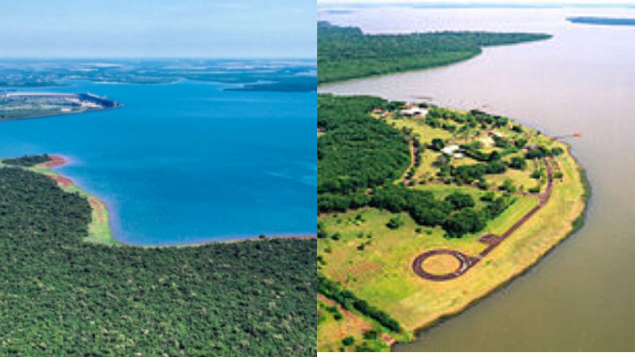 Reservorio De 1.350 Km² De Itaipu, Creado Con El Desvío Del Río Paraná, Base De La Generación Hidroeléctrica Y Eje Turístico De La Región. (Imagen: Itaipu Binacional)