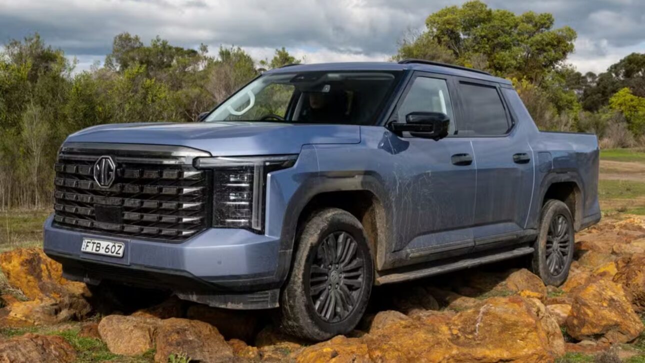 MG U9, la “Amarok china”, llega a Brasil con motor diésel de 224 cv, 1.000 km de autonomía y caja integrada a la cabina.