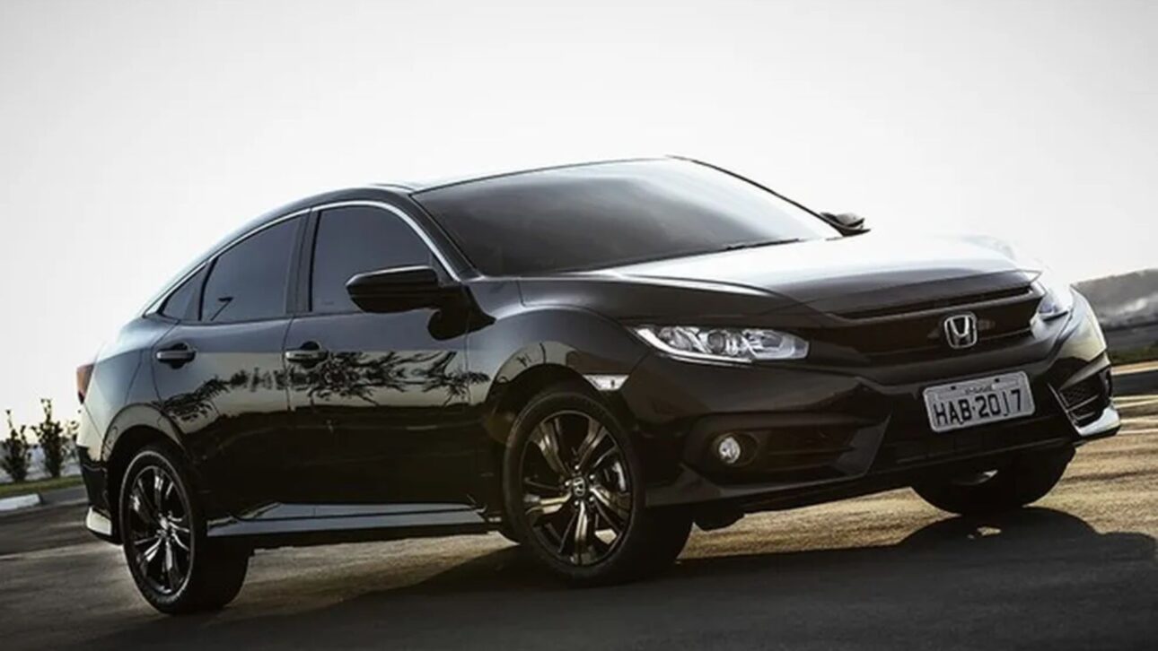 Honda Civic Sport 2017 — Versión deportiva con motor 2.0 flex y cambio CVT, equilibrio entre confort, desempeño y durabilidad. (Imagen: divulgação)