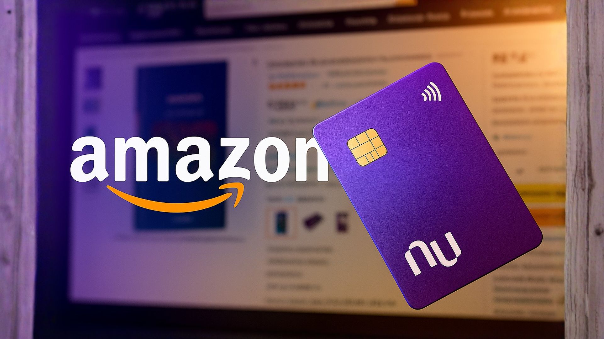 Amazon e Nubank lançam integração do NuPay com crédito parcelado em até 24 vezes e desafiam Mercado Livre e Shopee no e-commerce.