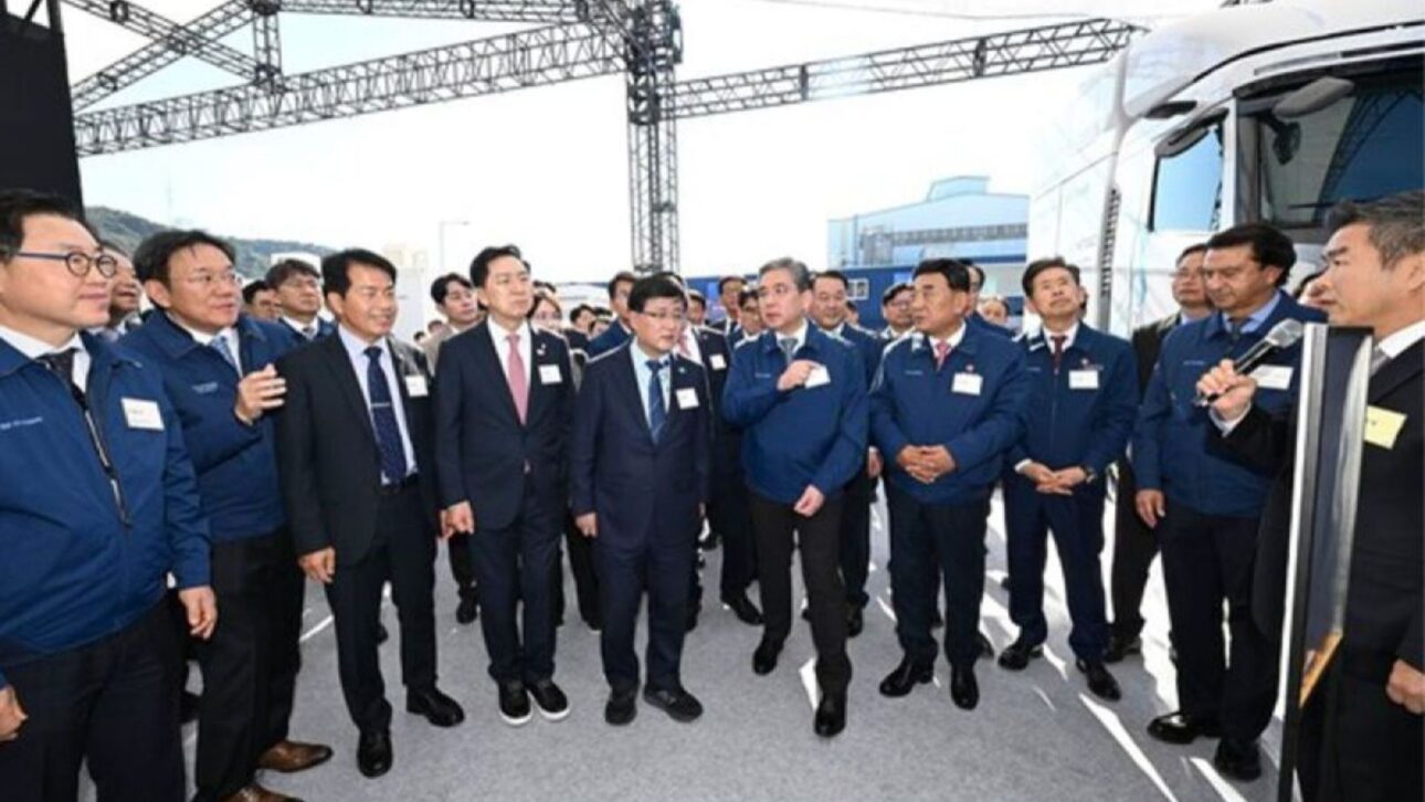 Fábrica de Hyundai en Ulsan para la producción de celdas de combustible de hidrógeno refuerza la apuesta automotriz en movilidad sostenible. (Imagen: Hyundai Motor Company)