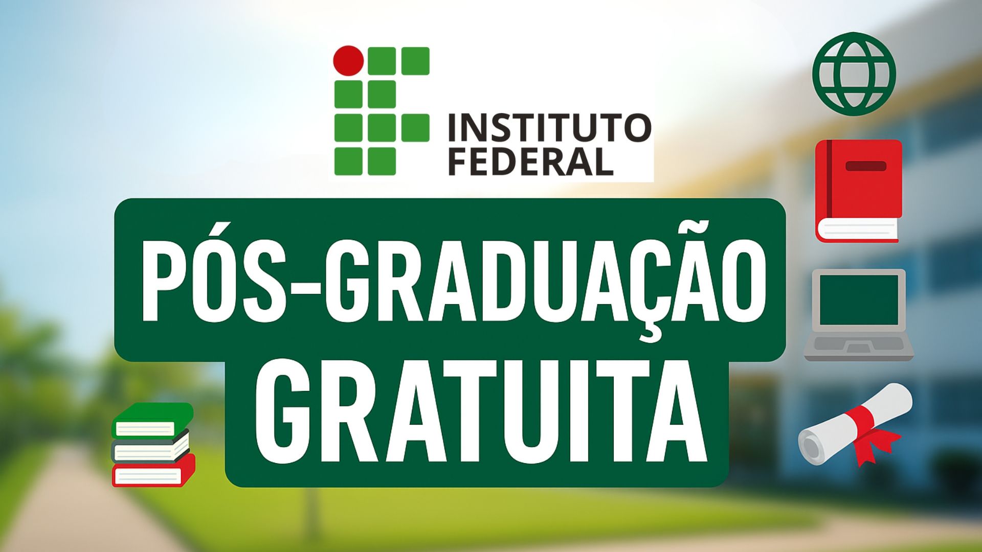 Inscrições abertas para cinco especializações gratuitas no IFSP em 2026, EAD e presencial, com 150 vagas em áreas como Educação, Logística e Gestão.