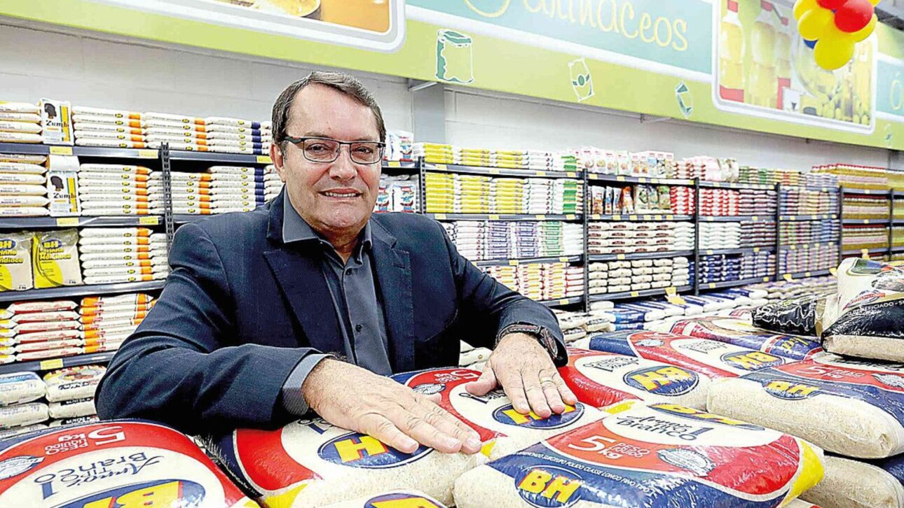 Pedro Lourenço, ex-cargador, comanda el Supermercados BH, la 4ª mayor red de Brasil, tras facturar R$ 21,2 mil millones en 2024.