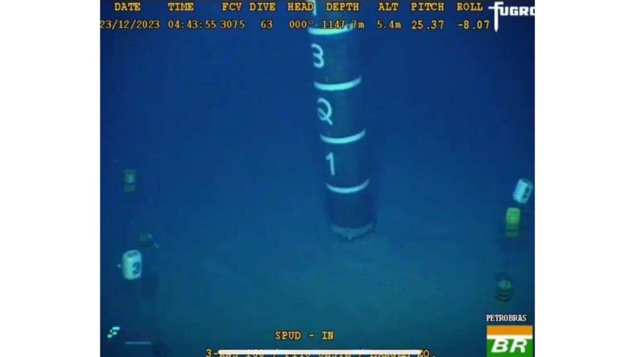 Petrobras inicia perfuração do poço Morpho na Margem Equatorial com profundidade de 7.081 m e previsão de cinco meses para conclusão.