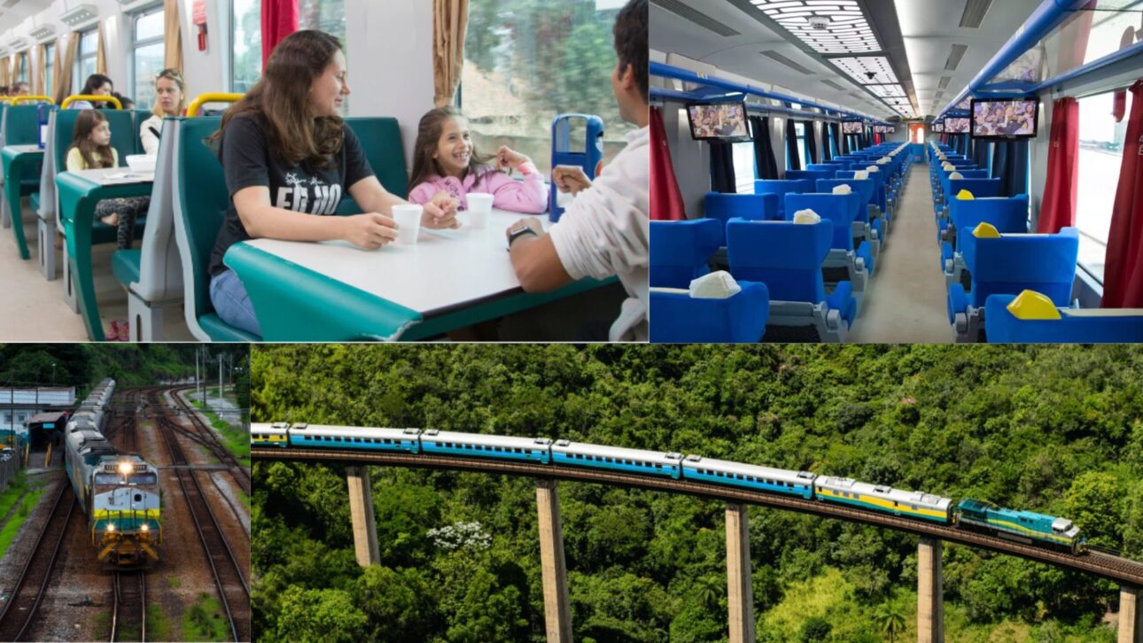 Pasajes para el tren de Vale entre BH y Cariacica ya están a la venta para Navidad, con ruta de 664 km, 30 paradas y viaje de cerca de 13 horas.