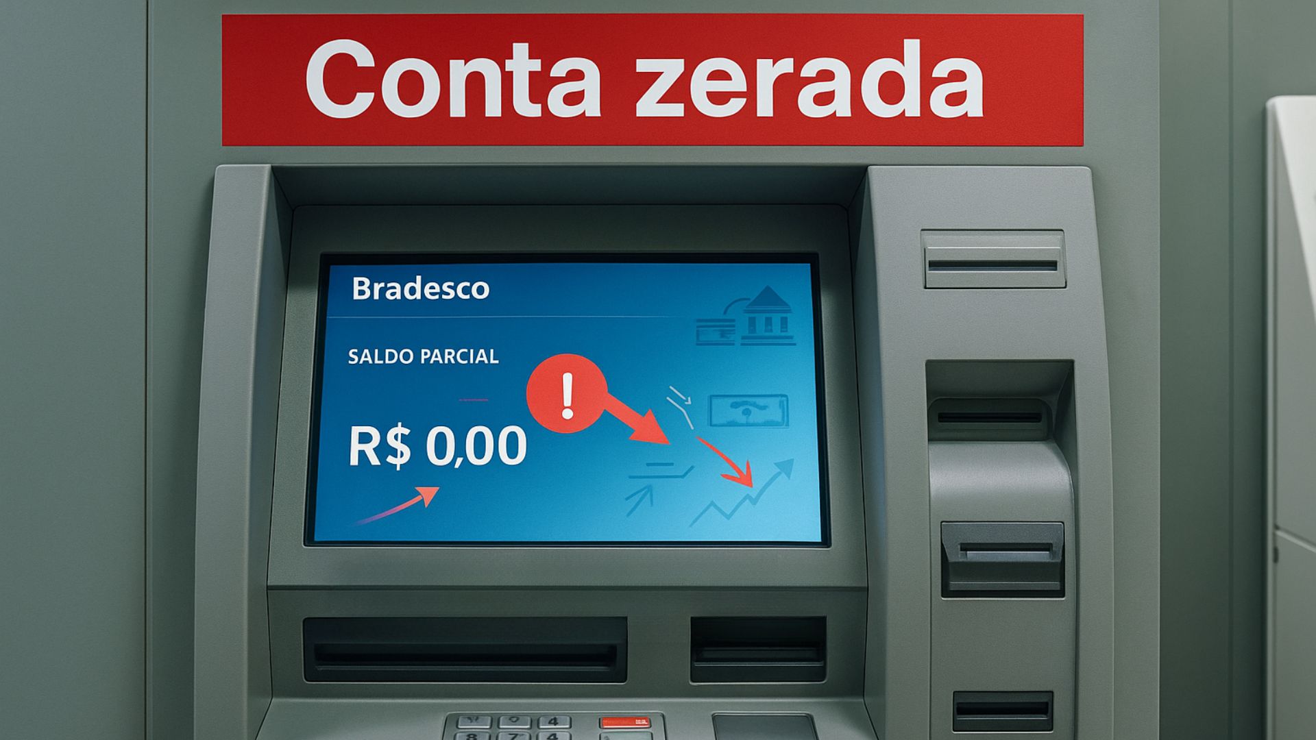 Idosa analfabeta teve a conta esvaziada por empréstimos que não contratou; banco Bradesco foi condenado a restituir em dobro e pagar indenização.