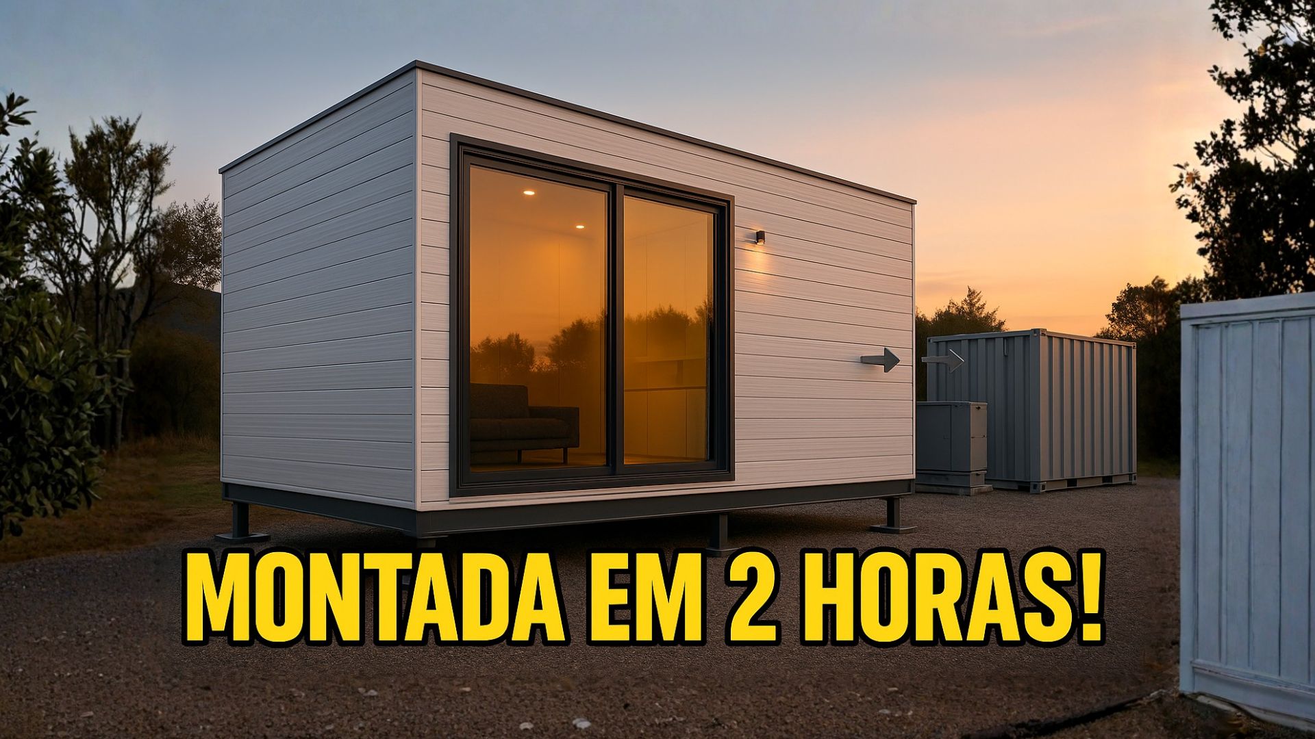 Casas-cápsula chinesas chegam ao Brasil com montagem rápida, conforto completo e estrutura modular que atrai turismo e moradia compacta.