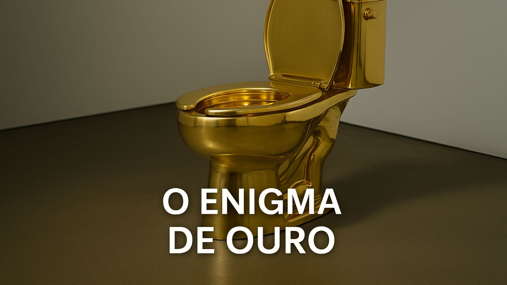 Escultura de 100 kg em ouro 18 quilates, criada por Maurizio Cattelan e avaliada em cerca de US$ 10 milhões, reaparece no leilão da Sotheby’s em Nova York.