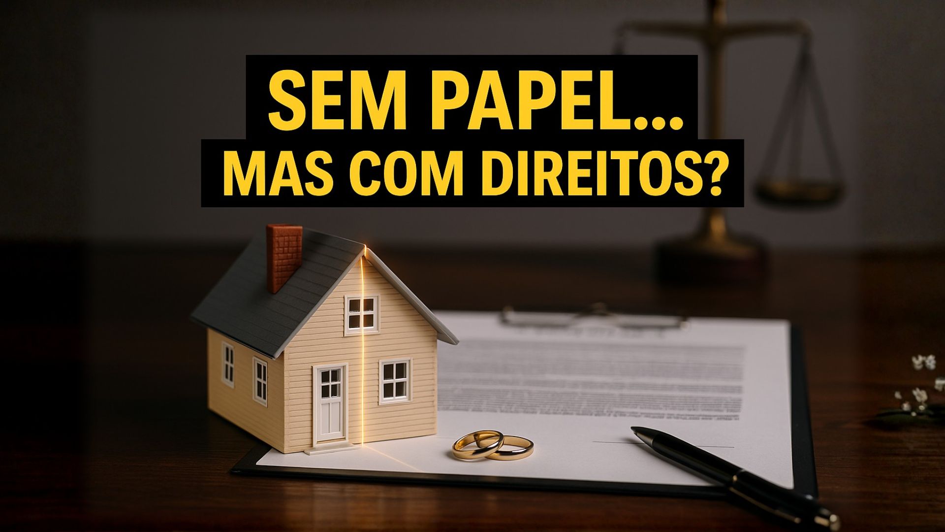Direitos na união estável sem registro incluem divisão de bens pela comunhão parcial, desde que a convivência seja comprovada. Entenda como funciona.