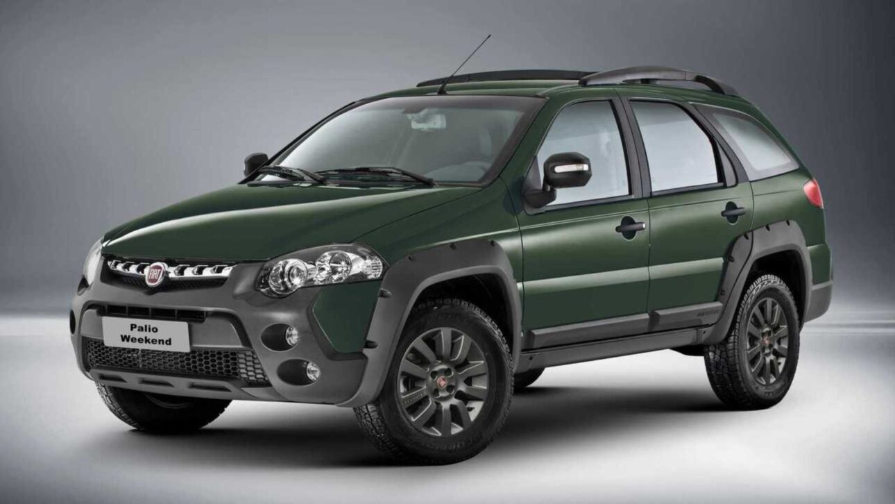 Fiat Palio Weekend Adventure: perua robusta con suspensión elevada y buen volumen de carga para uso urbano y rural. (Imagen: reproducción)
