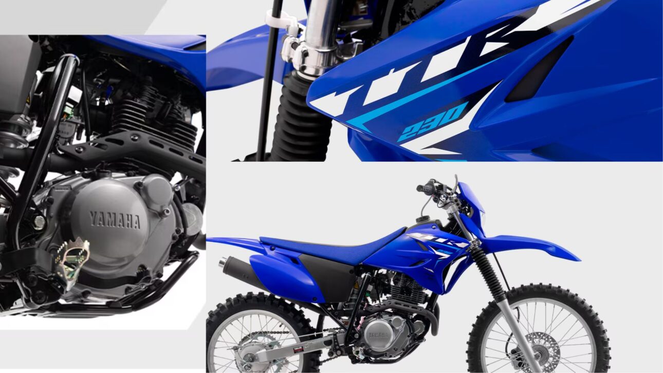 Conozca la Yamaha TT-R 230 con motor 223 cm³, peso de 115 kg, tanque de 8 litros y precio por debajo de R$ 20 mil.