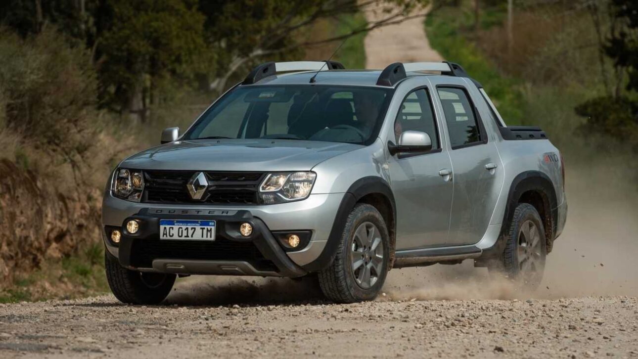 Renault Duster Oroch — Pickup intermedia versátil, con buena capacidad de carga y mecánica confiable (Imagen: reproducción)