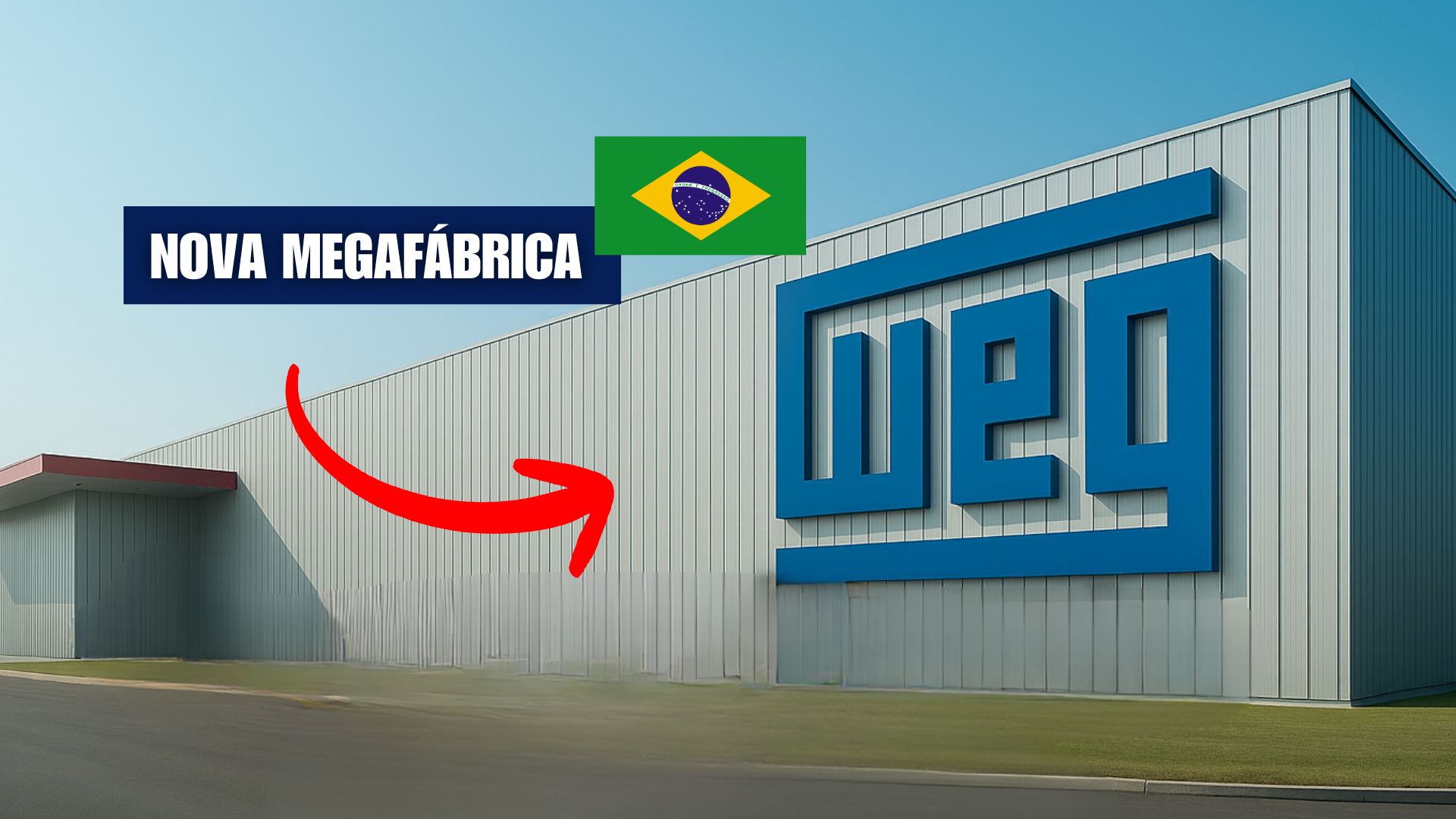 Nova megafábrica da WEG em Guaramirim terá R$ 900 milhões em investimento, 35 mil m² e até 4 mil empregos, com operação prevista para 2028.