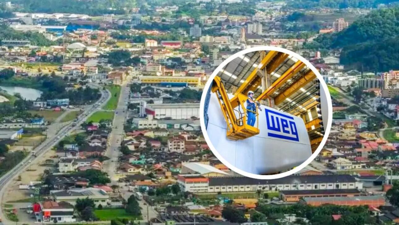 Nueva megafábrica de WEG en Guaramirim tendrá R$ 900 millones en inversión, 35 mil m² y hasta 4 mil empleos, con operación prevista para 2028.