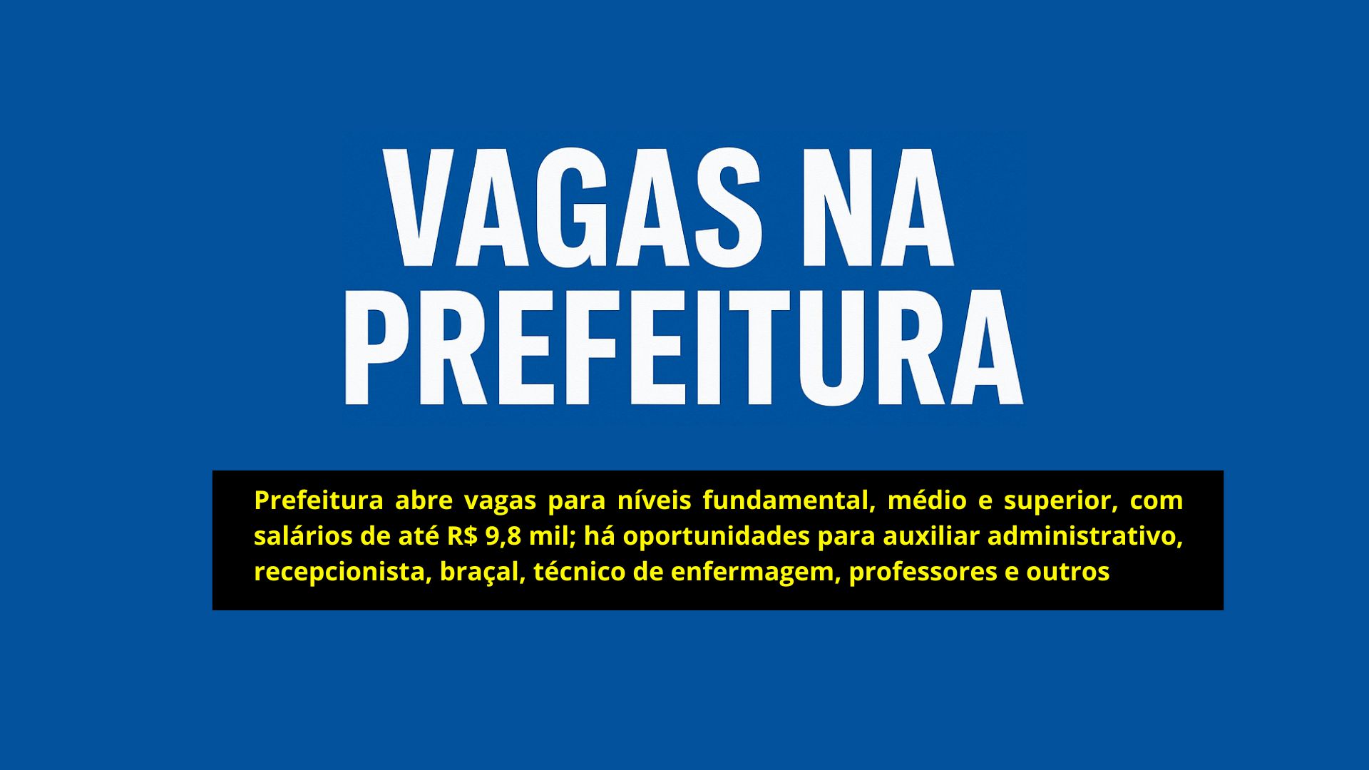 Concurso Prefeitura de Vinhedo: 76 vagas para diversos níveis de escolaridade, salários de até R$ 9,8 mil e inscrições abertas até 29 de dezembro de 2025.