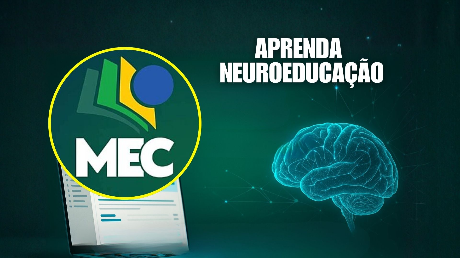 Curso gratuito do MEC oferece 200h em Neuroeducação pela AVAMEC com certificado oficial e módulos on-line para educadores de todo o país.