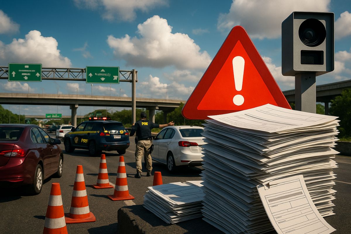 A multa mais cara do Brasil em 2025 pode passar de R$ 35 mil e ainda suspender sua CNH.