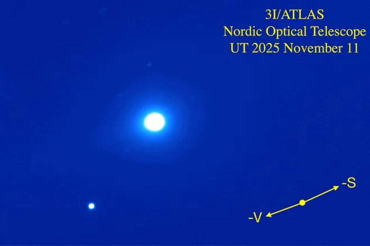 Novas imagens do 3I/ATLAS revelam um cometa interestelar intacto após o periélio, com jatos gigantes que intrigam Avi Loeb e ampliam o debate científico sobre sua verdadeira natureza.