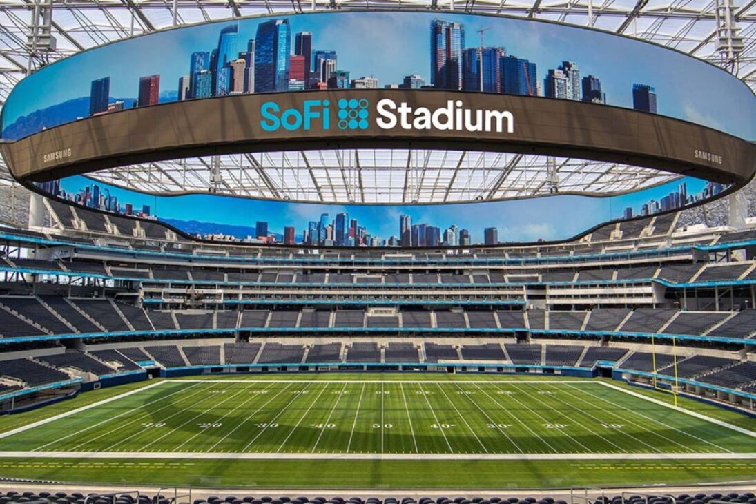 Estadio más caro del mundo, el SoFi Stadium tendrá techo de vidrio, pantalla de 360 grados y será uno de los escenarios de la Copa de 2026.