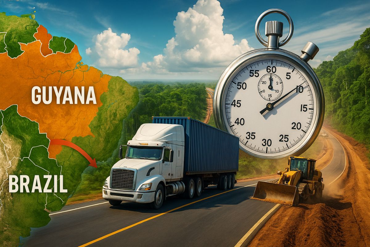 O país que mais cresce no planeta, a Guiana, investe R$ 5 bilhões em uma rodovia que ligará o Brasil, reduzirá o tempo de transporte e impulsionará a economia regional com impacto histórico na integração sul-americana.