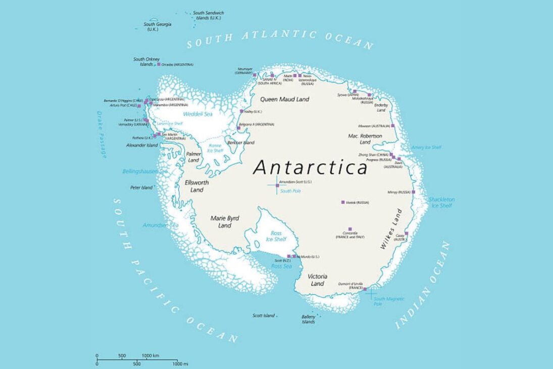 La Antártida esconde volcanes con cuevas calientes, vida desconocida, petróleo multimillonario y el mayor cráter de impacto detectado en la Tierra.