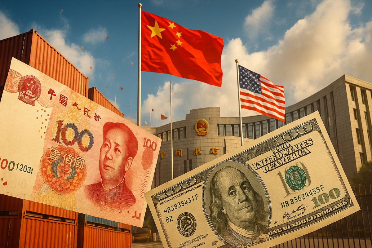 Moeda chinesa avança no comércio global; yuan de Pequim cresce, mas ainda não supera o dólar.