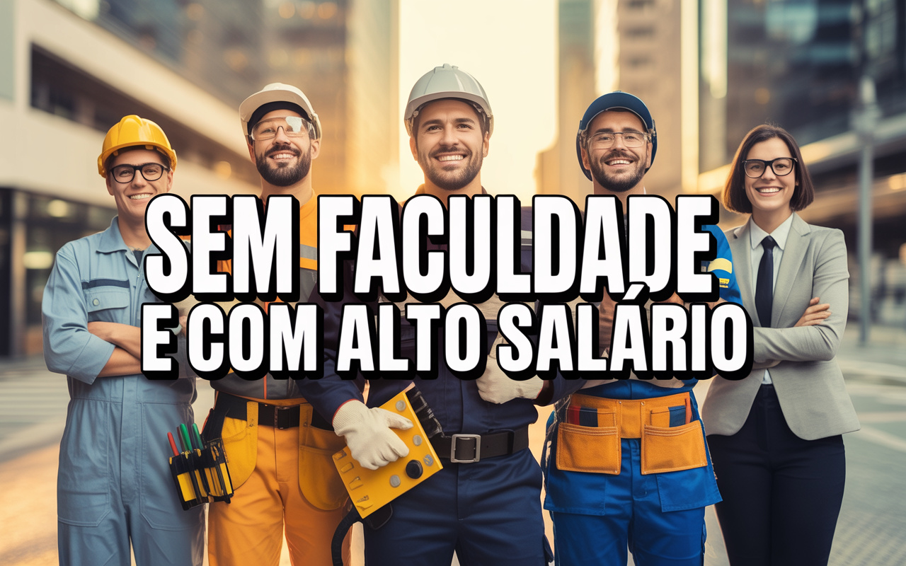 Sem faculdade e com alto salário: 10 profissões simples que mostram que esforço e experiência ainda são o verdadeiro diferencial no mercado de trabalho