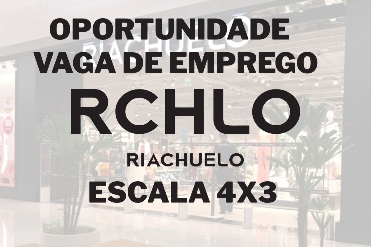 Vaga de emprego para Operadora de Caixa na Riachuelo Recife, com escala 4x3 e trabalho presencial, benefícios competitivos e chance real de crescimento.